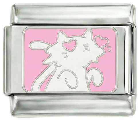 Cat with Pink Hearts - cat-with-pink-hearts.png