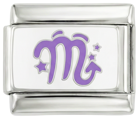 Scorpio Purple, on Silver - scorpio-purple-on-silver.png