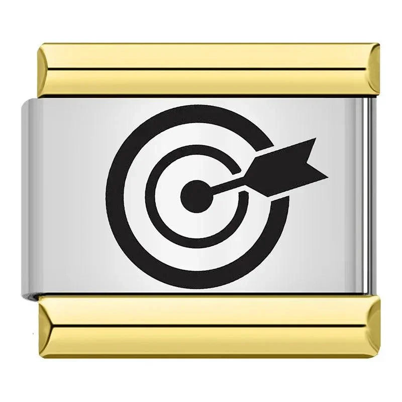 Target, on Gold - Charms Official