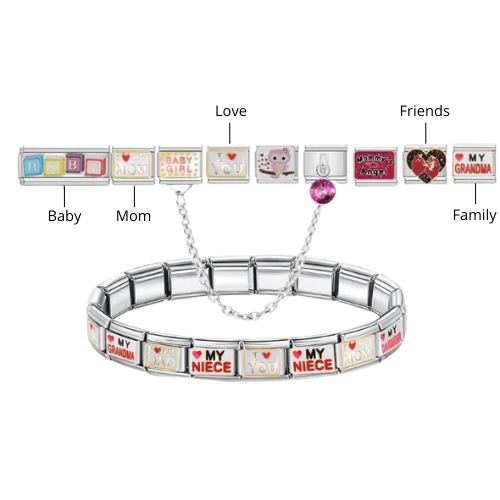 Original Italian Charm Bracelet 1 Baby