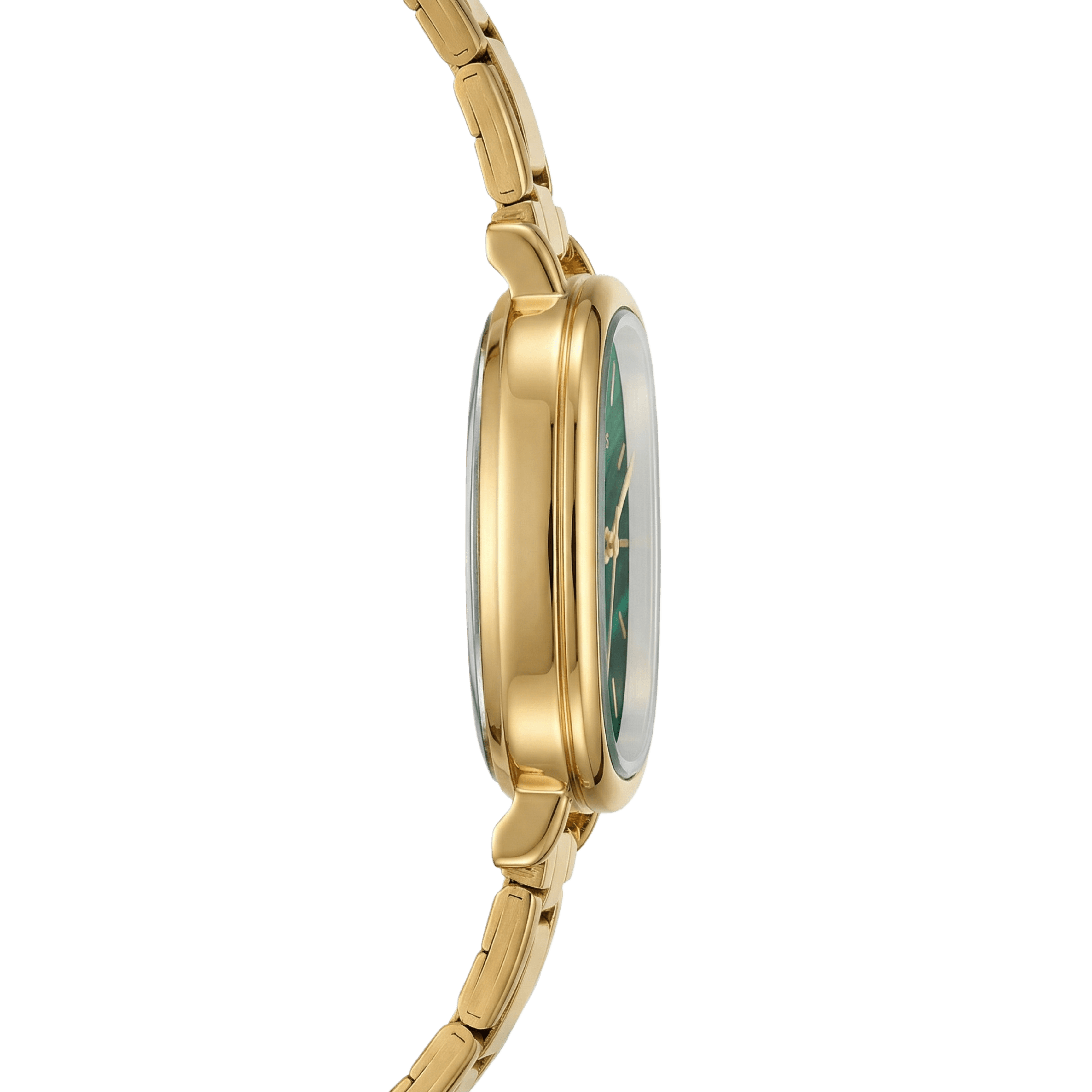 Capri – Edición dorada con esfera esmeralda