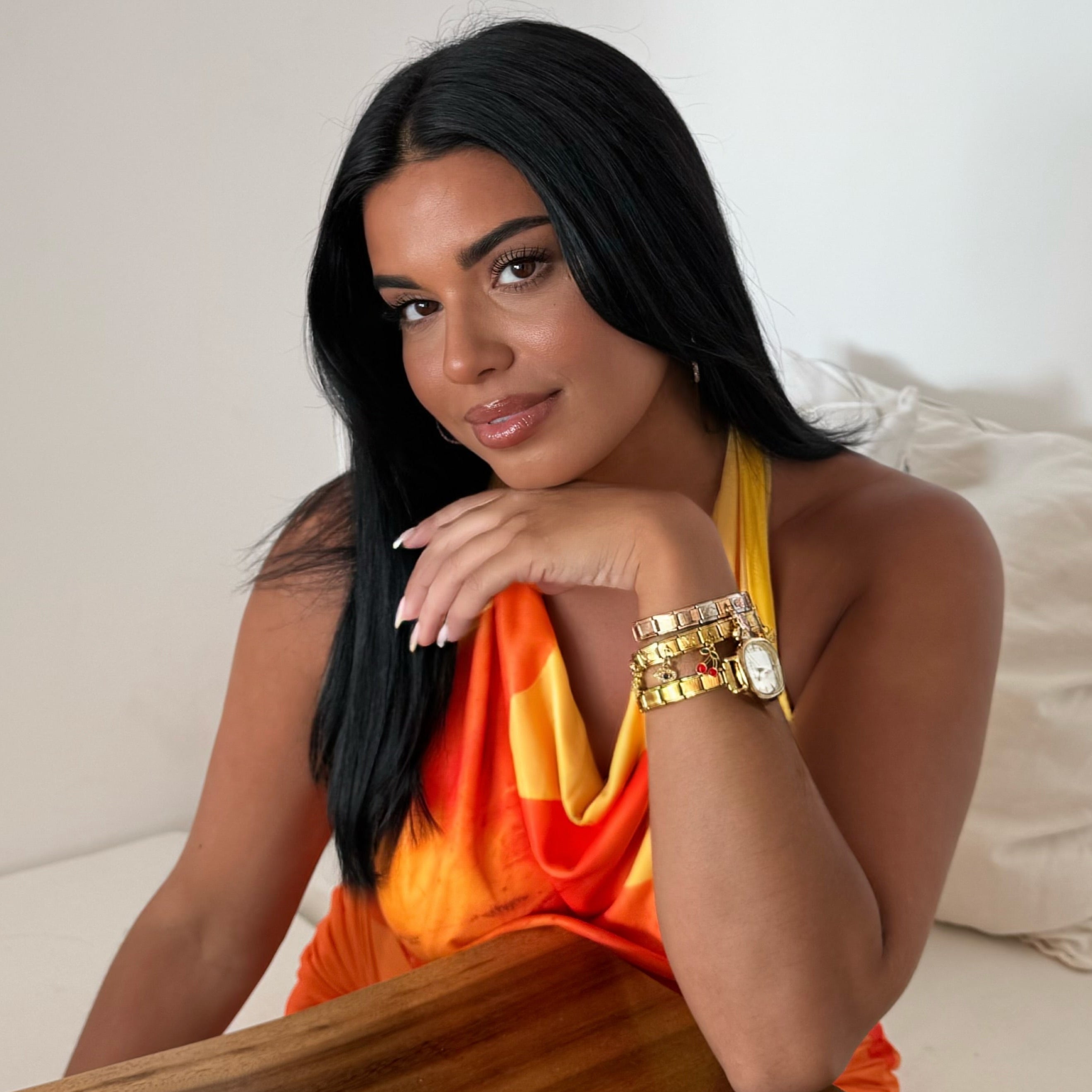 Capri – Edición dorada con esfera blanca