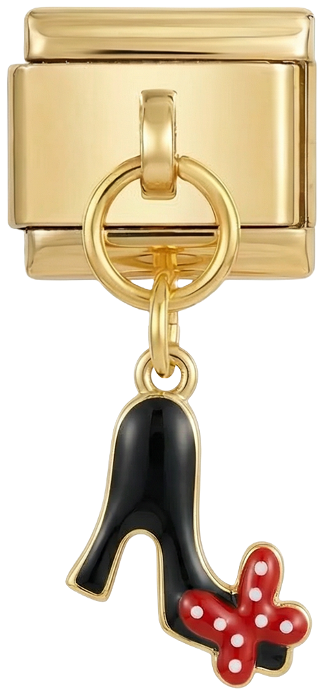 Le talon de Minnie, sur or