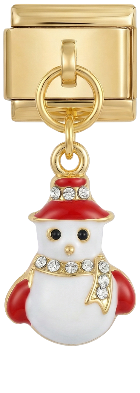 Christmas Snowman With Stones - christmas-snowman-with-stones.png