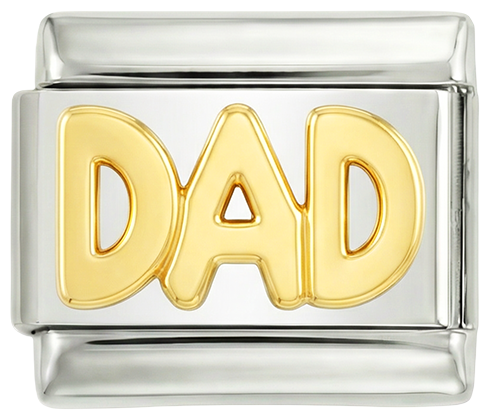Dad in Gold, on Silver - dad-in-gold-on-silver.png