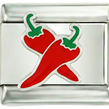 Double Red Pepper, on Silver - double-red-pepper-on-silver.png