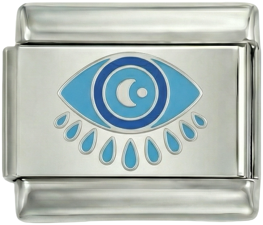 Evil Eye with Moon Eyeball on Silver - evil-eye-with-moon-eyeball-on-silver.png