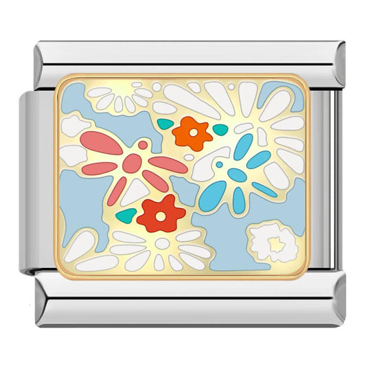 Floral Painting, multicolor - Charms Official