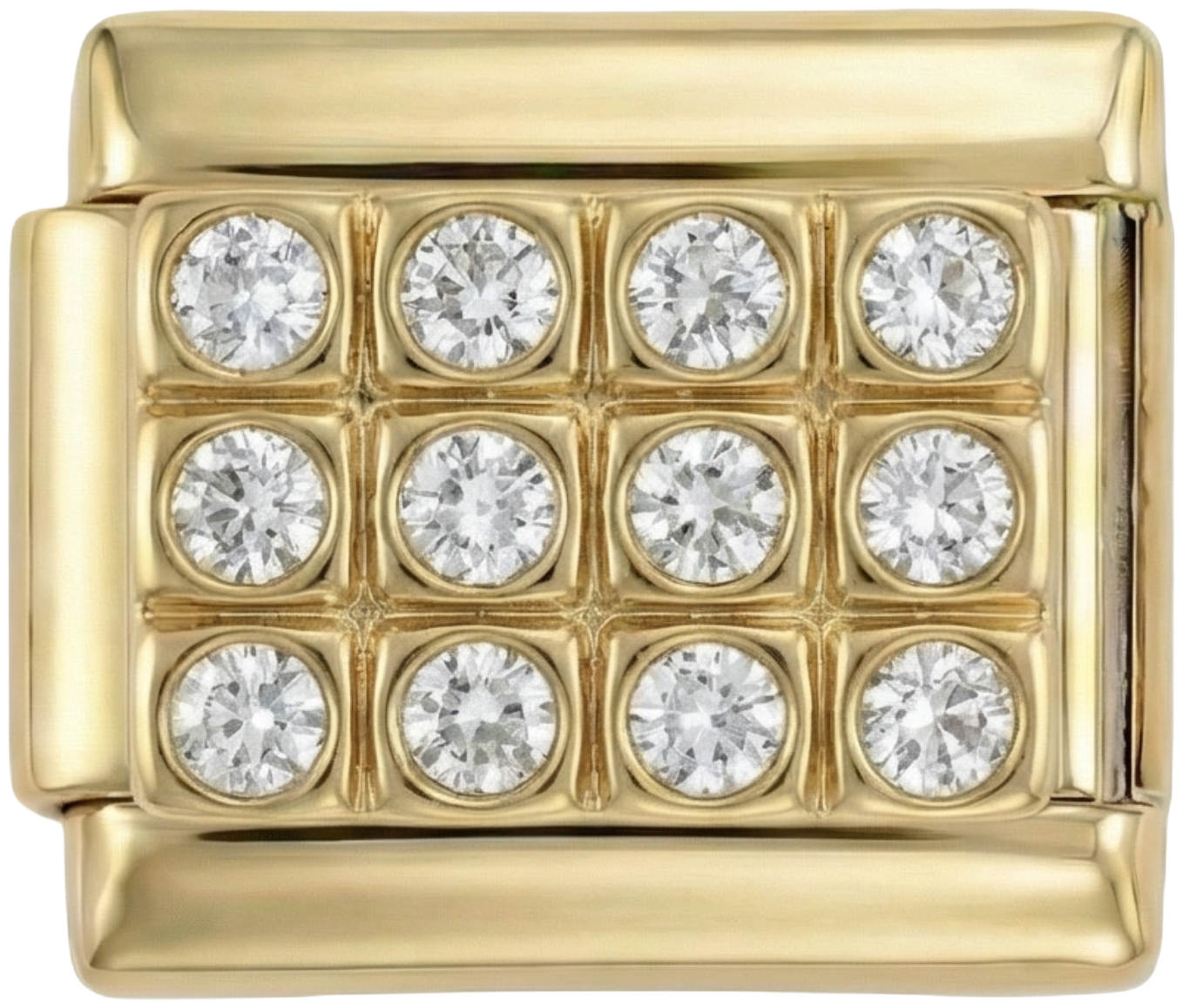 Gold Plate with White Stones on Gold - gold-plate-with-white-stones-on-gold.png