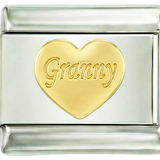 Heart, Love Granny in Gold, on Silver - heart-love-granny-in-gold-on-silver.png