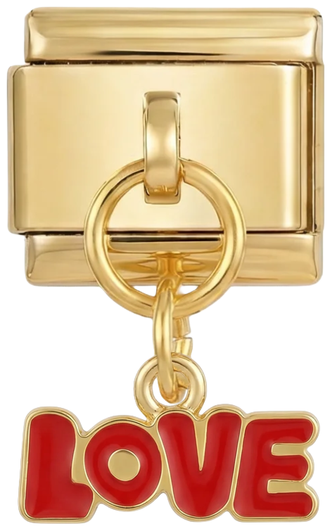 J'adore le rouge et l'or