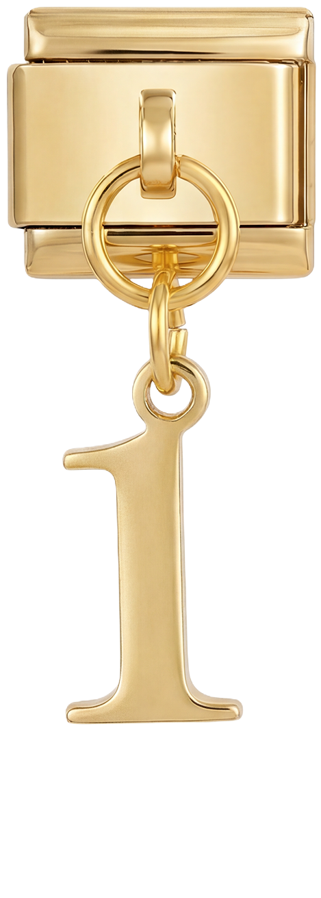 Number 1, Hanging, on Gold - number-1-hanging-on-gold.png