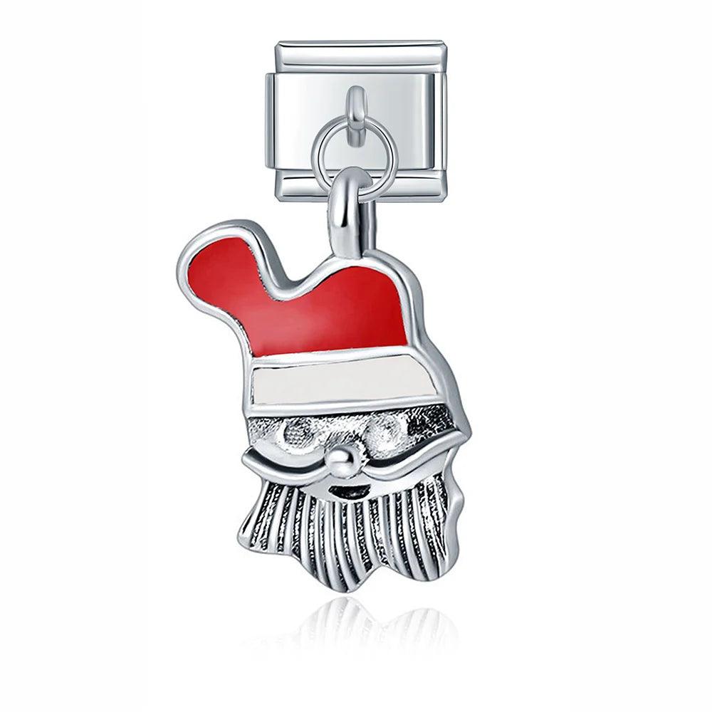 Santa Claus, Silver - Charms Official